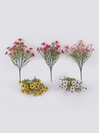 Artificial Flower 20*15*36cm Wildflower *7 bush GS-17725120-Y1 2026Mar 3,000+ sqm showroom with thousands of artificial flowers, plants & trees ready for global sourcing.