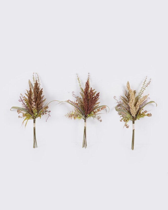 Artificial Flower 23*7*49cm ear of wheat *6 bundle GS-81225008 2026May 3,000+ sqm showroom with thousands of artificial flowers, plants & trees ready for global sourcing.