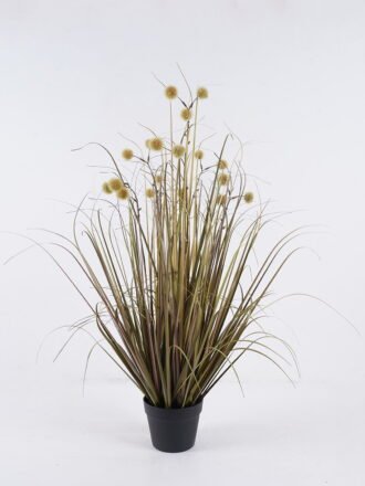 Artificial Grass 40*40*120cm miscanthus sinensis potted grass in pp pot GS-29425056 2026Apr 3,000+ sqm showroom with thousands of artificial flowers, plants & trees ready for global sourcing.