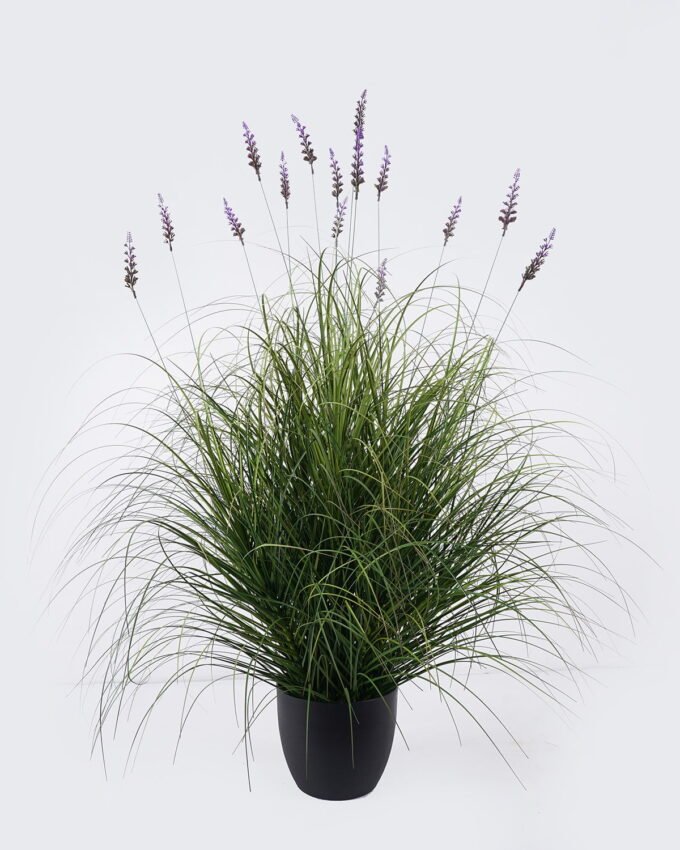 Artificial Grass 85*85*120cm Lavender  *15 in  pp  pot GS-61925054 2026Apr YeahFlower is one of Chinese leading OEM manufacturers and exporters , supplying the silk flowers, wholesale artificial trees