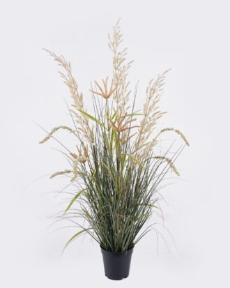 Artificial Grass 40*40*90cm Wheat*3 in pp pot GS-76125001 2026May 3,000+ sqm showroom with thousands of artificial flowers, plants & trees ready for global sourcing.
