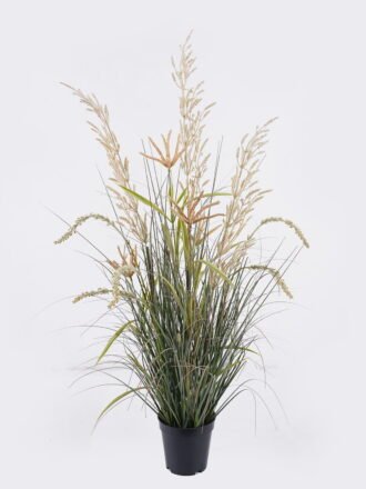 Artificial Grass 60*60*120cm Wheat*5 in pp pot GS-76125002 2026May 3,000+ sqm showroom with thousands of artificial flowers, plants & trees ready for global sourcing.