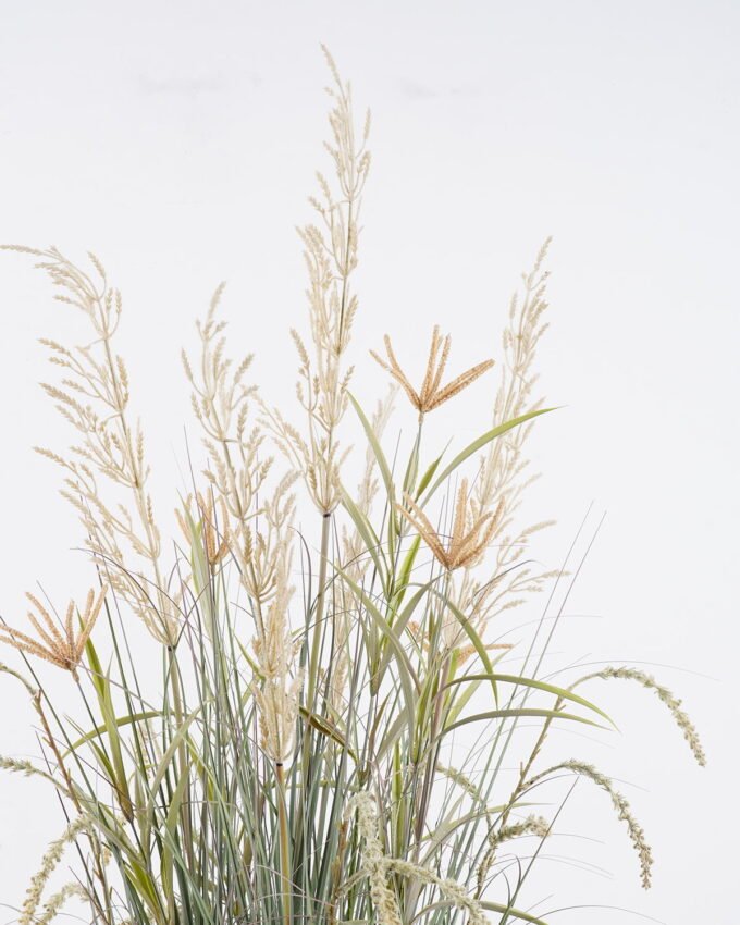 Artificial Grass 60*60*120cm Wheat*5 in pp pot GS-76125002 2026May 3,000+ sqm showroom with thousands of artificial flowers, plants & trees ready for global sourcing.