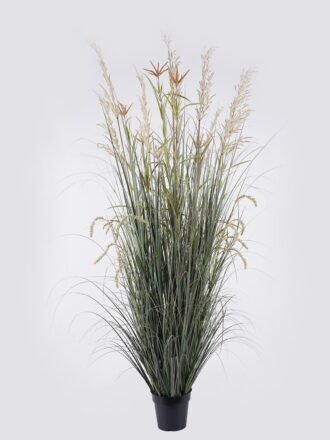 Artificial Grass 65*65*150cmWheat*7 in pp pot GS-76125003 2026May 3,000+ sqm showroom with thousands of artificial flowers, plants & trees ready for global sourcing.