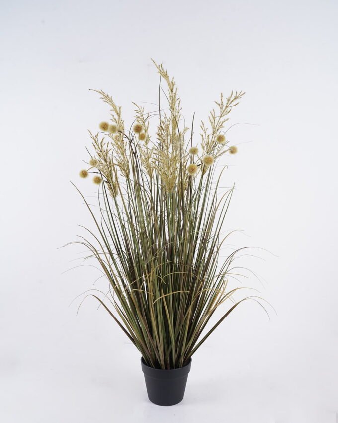 Artificial Grass 40*40*120cm miscanthus sinensis potted grass in pp pot GS-29425056 2026Apr YeahFlower is one of Chinese leading OEM manufacturers and exporters , supplying the silk flowers, wholesale artificial trees