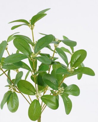 Artificial Plant 24*9*37cm *7 Plum leaves bush GS-67625007 2026Apr YeahFlower is one of Chinese leading OEM manufacturers and exporters , supplying the silk flowers, wholesale artificial trees