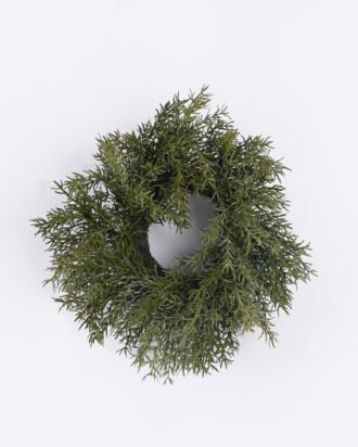 Artificial Plant 35*11*35cm Aquatic plant wreath GS-82825067KIK 2026Feb YeahFlower is one of Chinese leading OEM manufacturers and exporters , supplying the silk flowers, wholesale artificial trees