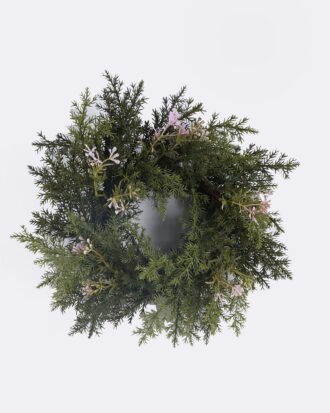 Artificial Plant 35*12*35cm Aquatic plant wreath GS-82825068KIK 2026Feb YeahFlower is one of Chinese leading OEM manufacturers and exporters , supplying the silk flowers, wholesale artificial trees