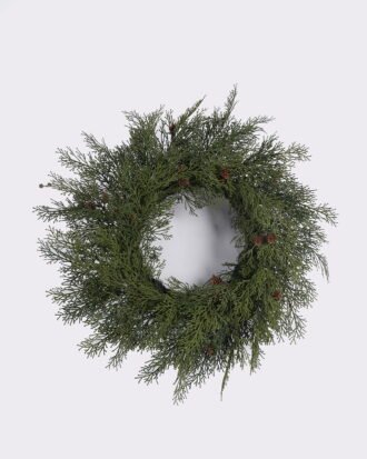 Artificial Plant 35*12*35cm Aquatic plant wreath GS-82825068 2026Feb YeahFlower is one of Chinese leading OEM manufacturers and exporters , supplying the silk flowers, wholesale artificial trees
