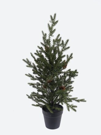 Artificial Plant 30*30*32cm Tsuga chinensis in PP pot GS-82825050 2026Feb 3,000+ sqm showroom with thousands of artificial flowers, plants & trees ready for global sourcing.