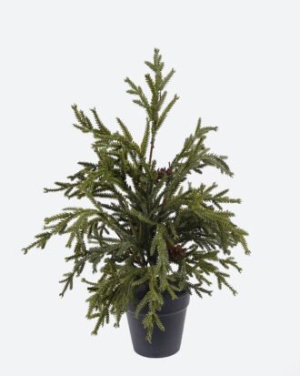 Artificial Plant 25*20*40cm Coral Pine in PP pot GS-82825056 2026Feb YeahFlower is one of Chinese leading OEM manufacturers and exporters , supplying the silk flowers, wholesale artificial trees