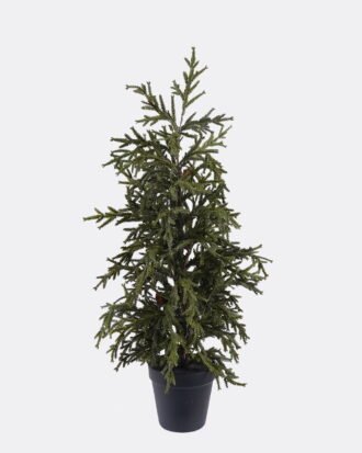 Artificial Plant 30*30*64cm Coral Pine in PP pot GS-82825058 2026Feb YeahFlower is one of Chinese leading OEM manufacturers and exporters , supplying the silk flowers, wholesale artificial trees