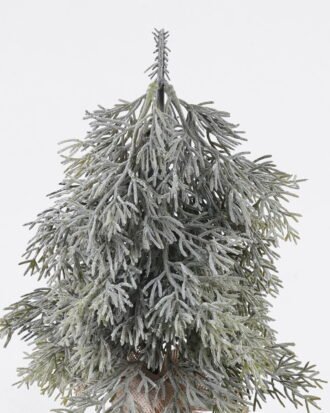 Artificial Plant 15*10*23cm Cypress  Artificial tree in burlap wrap GS-54025040 2026Apr YeahFlower is one of Chinese leading OEM manufacturers and exporters , supplying the silk flowers, wholesale artificial trees