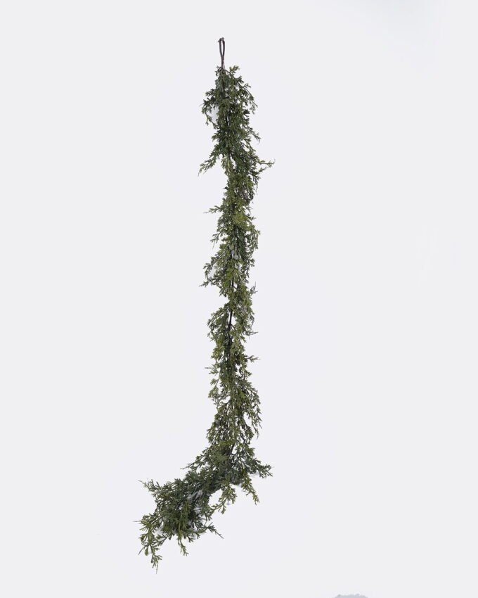 Artificial Plant 30*9*183cm Cypress Leaf garland GS-82825030 2026Feb YeahFlower is one of Chinese leading OEM manufacturers and exporters , supplying the silk flowers, wholesale artificial trees