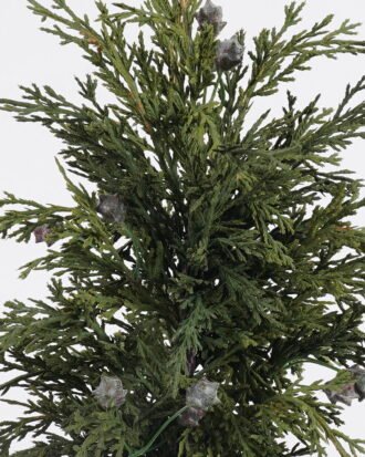 Artificial Plant 20*20*46cm Cypress Leaf in PP pot GS-82825041 2026Feb YeahFlower is one of Chinese leading OEM manufacturers and exporters , supplying the silk flowers, wholesale artificial trees