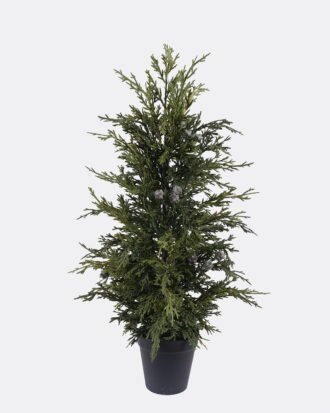Artificial Plant 30*23*61cm Cypress Leaf in PP pot GS-82825042 2026Feb YeahFlower is one of Chinese leading OEM manufacturers and exporters , supplying the silk flowers, wholesale artificial trees