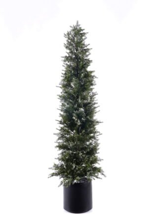 Artificial Plant 60*60*182cm  Cypress thee in PP pot GS-10625019CT-KD 2026Mar 3,000+ sqm showroom with thousands of artificial flowers, plants & trees ready for global sourcing.