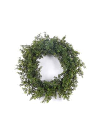 Artificial Plant 56*11*56cm Pine wreath GS-10625022CT 2026Mar 3,000+ sqm showroom with thousands of artificial flowers, plants & trees ready for global sourcing.