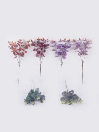 Artificial Plant 13*13*47cm Eucalyptus *4 bush GS-17725118-Z3 2026Mar 3,000+ sqm showroom with thousands of artificial flowers, plants & trees ready for global sourcing.