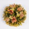 Artificial Plant 40*10*40cm Eucalyptus Maple Leaf Wreath GS-17725106 2026Mar YeahFlower is one of Chinese leading OEM manufacturers and exporters , supplying the silk flowers, wholesale artificial trees