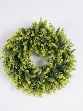 Artificial Plant 50*8*50cm Eucalyptus Flower Wreath GS-17725099 2026Mar 3,000+ sqm showroom with thousands of artificial flowers, plants & trees ready for global sourcing.