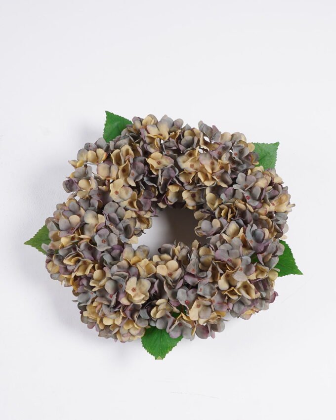 Artificial Plant Hydrangea wreath with leaves GS-48225006_3 Artificial Plant 35*35CM Hydrangea wreath with leaves GS-48225006 2026Apr YeahFlower is one of Chinese leading OEM manufacturers and exporters , supplying the silk flowers, wholesale artificial trees