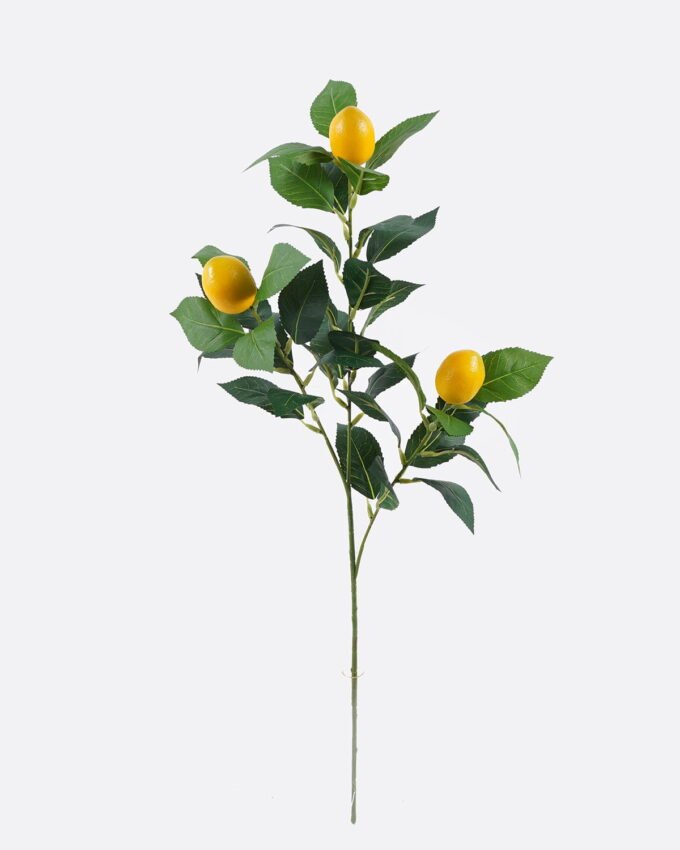 Artificial Plant 20*5*65cm Lemon fruit *3 single stem GS-67625006 2026Apr YeahFlower is one of Chinese leading OEM manufacturers and exporters , supplying the silk flowers, wholesale artificial trees