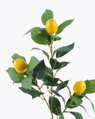 Artificial Plant 20*5*65cm Lemon fruit *3 single stem GS-67625006 2026Apr YeahFlower is one of Chinese leading OEM manufacturers and exporters , supplying the silk flowers, wholesale artificial trees