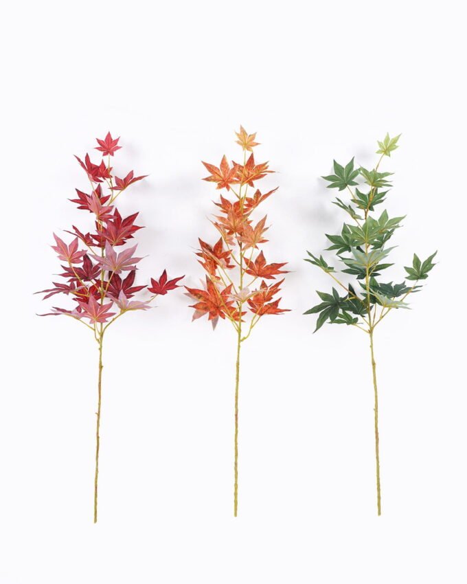 Artificial Plant 27*14*90cm Maple Leaf single stem/20 lvs GS-31225001 2026Apr YeahFlower is one of Chinese leading OEM manufacturers and exporters , supplying the silk flowers, wholesale artificial trees