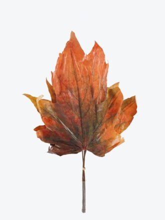 Artificial Plant 23*2*56cm Maple leaf single stem GS-15425099CT 2026Mar 3,000+ sqm showroom with thousands of artificial flowers, plants & trees ready for global sourcing.