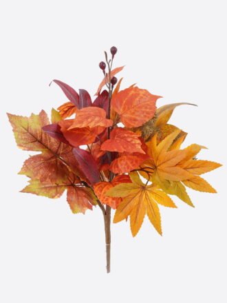 Artificial Plant 50*10*50cm Maple leaf wreath GS-27925081 2026Mar 3,000+ sqm showroom with thousands of artificial flowers, plants & trees ready for global sourcing.