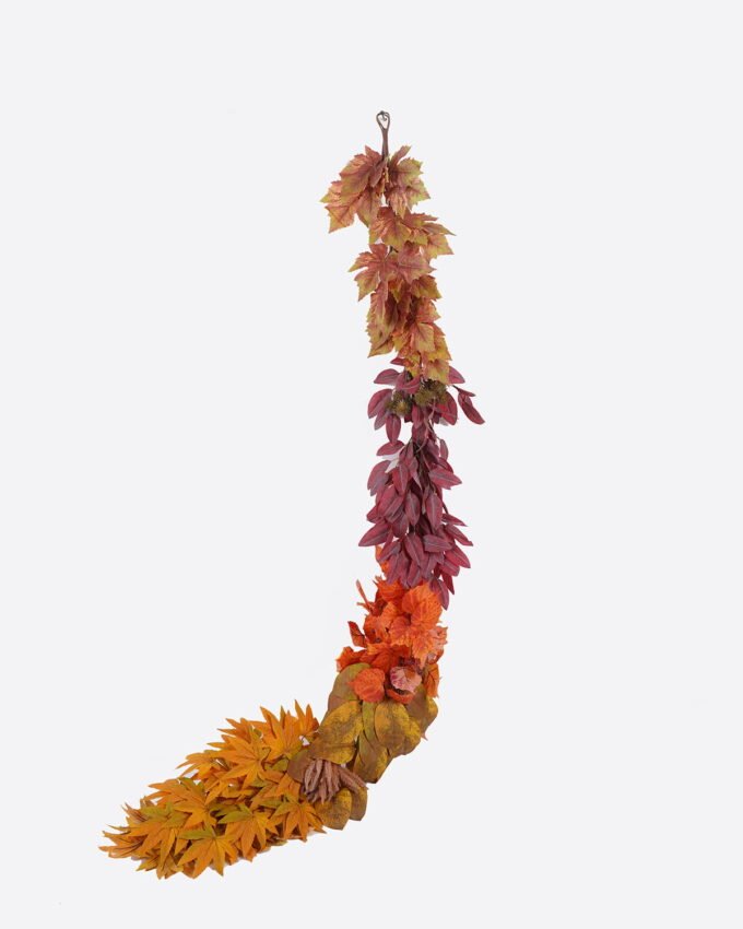 Artificial Plant 30*9*180cm Maple leaf hanging GS-27925082 2026Mar YeahFlower is one of Chinese leading OEM manufacturers and exporters , supplying the silk flowers, wholesale artificial trees