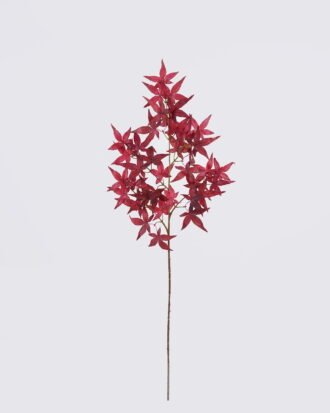 Artificial Plant 28*5*100cm Maple leaf single stem GS-51625040-R1 2026Apr YeahFlower is one of Chinese leading OEM manufacturers and exporters , supplying the silk flowers, wholesale artificial trees