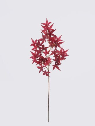 Artificial Plant 28*5*100cm Maple leaf single stem GS-51625040 2026Apr 3,000+ sqm showroom with thousands of artificial flowers, plants & trees ready for global sourcing.