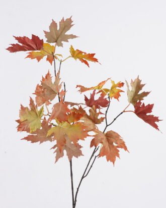 Artificial Plant 25*25*88cm Maple leaves*2 single stem GS-82725008 2026May 3,000+ sqm showroom with thousands of artificial flowers, plants & trees ready for global sourcing.
