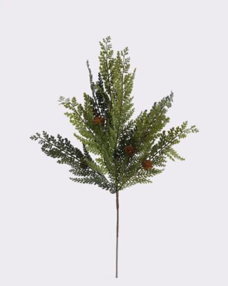 Artificial Plant 26*8*47cm Pine and red fruit single stem GS-82825071 2026Feb YeahFlower is one of Chinese leading OEM manufacturers and exporters , supplying the silk flowers, wholesale artificial trees