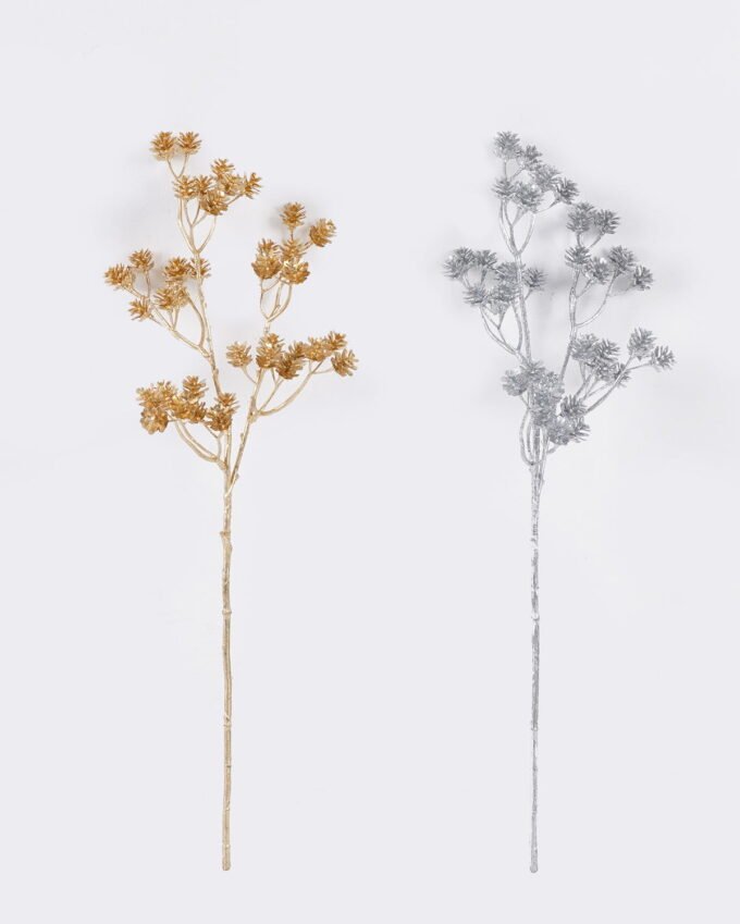 Artificial Plant Pine cone single stem GS-46625006_2 Artificial Plant 14*8*53cm Pine cone single stem GS-46625006 2026Apr YeahFlower is one of Chinese leading OEM manufacturers and exporters , supplying the silk flowers, wholesale artificial trees