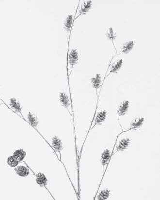 Artificial Plant 20*20*80cm  Pine cone single stem GS-46625017 2026Apr YeahFlower is one of Chinese leading OEM manufacturers and exporters , supplying the silk flowers, wholesale artificial trees