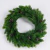 Artificial Plant 45*7*45cm Pine needle  Wreath GS-17725108 2026Mar YeahFlower is one of Chinese leading OEM manufacturers and exporters , supplying the silk flowers, wholesale artificial trees