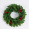 Artificial Plant 45*7*45cm Pine needle  Wreath GS-17725109 2026Mar YeahFlower is one of Chinese leading OEM manufacturers and exporters , supplying the silk flowers, wholesale artificial trees