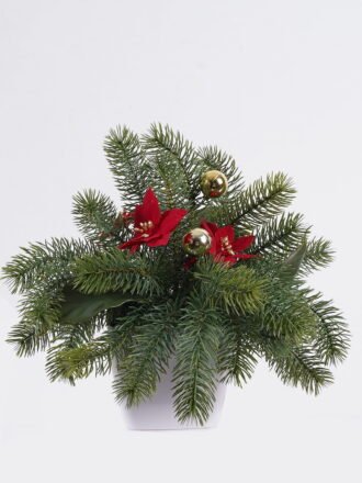 Artificial Plant 15*10*40cm Cypress  Artificial tree in Metal pot GS-54025042 2026Apr 3,000+ sqm showroom with thousands of artificial flowers, plants & trees ready for global sourcing.