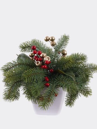 Artificial Plant 32*32*30cm Pine needle in pp pot/ nature plants GS-54025044 2026Apr 3,000+ sqm showroom with thousands of artificial flowers, plants & trees ready for global sourcing.