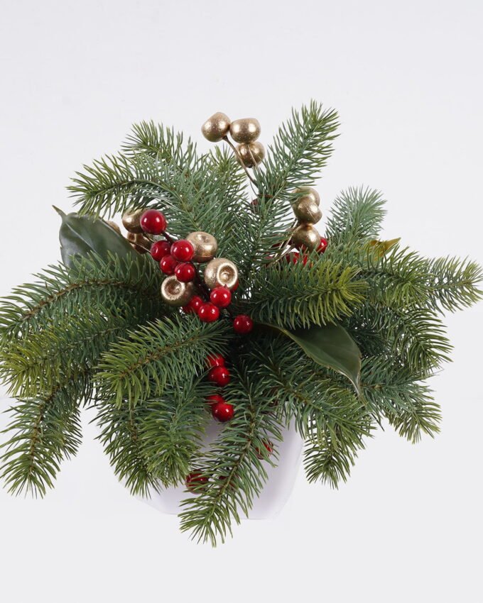 Artificial Plant 32*32*30cm Pine needle in pp pot GS-54025045 2026Apr YeahFlower is one of Chinese leading OEM manufacturers and exporters , supplying the silk flowers, wholesale artificial trees