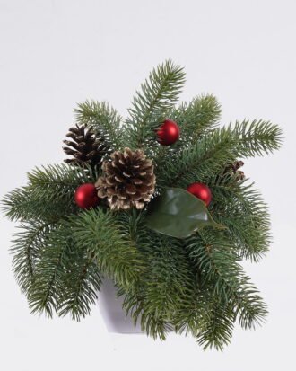 Artificial Plant 32*32*30cm Pine needle in pp pot/ nature plants GS-54025044 2026Apr YeahFlower is one of Chinese leading OEM manufacturers and exporters , supplying the silk flowers, wholesale artificial trees