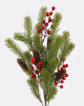 Artificial Plant 18*18*50cm Pine needle single stem GS-82725009 2026Feb YeahFlower is one of Chinese leading OEM manufacturers and exporters , supplying the silk flowers, wholesale artificial trees