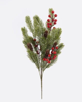 Artificial Plant 18*18*55cm Pine needle single stem GS-82725010 2026Feb YeahFlower is one of Chinese leading OEM manufacturers and exporters , supplying the silk flowers, wholesale artificial trees