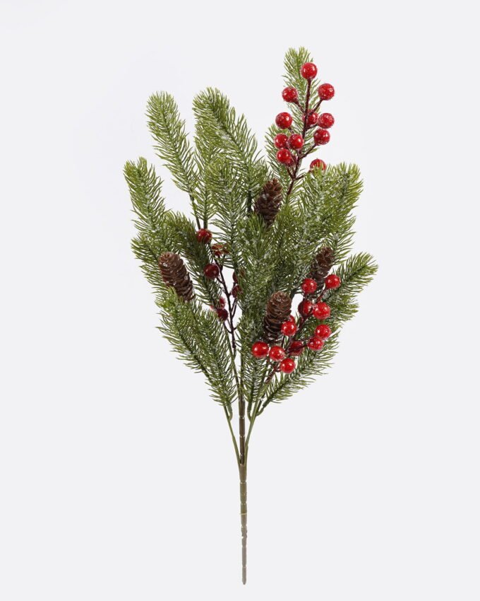 Artificial Plant 18*18*55cm Pine needle single stem GS-82725010 2026Feb YeahFlower is one of Chinese leading OEM manufacturers and exporters , supplying the silk flowers, wholesale artificial trees