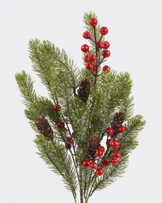 Artificial Plant 18*18*55cm Pine needle single stem GS-82725010 2026Feb YeahFlower is one of Chinese leading OEM manufacturers and exporters , supplying the silk flowers, wholesale artificial trees