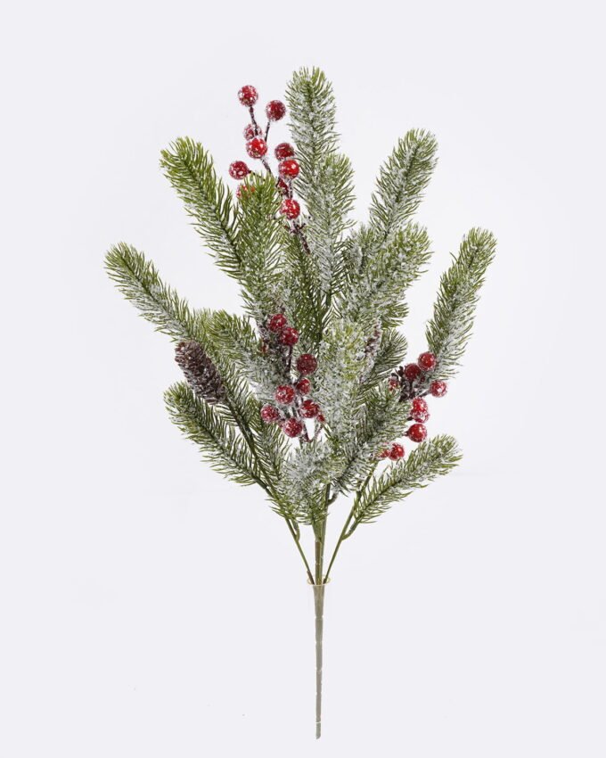 Artificial Plant 18*18*55cm Pine needle single stem GS-82725011 2026Feb YeahFlower is one of Chinese leading OEM manufacturers and exporters , supplying the silk flowers, wholesale artificial trees