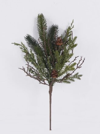 Artificial Plant 23*6*40cm Pine single stem GS-82825088KIK 2026Feb 3,000+ sqm showroom with thousands of artificial flowers, plants & trees ready for global sourcing.